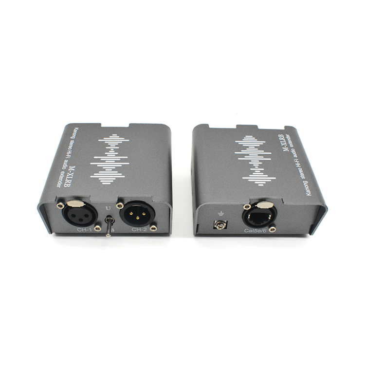 M-XLRB Extensor de audio est&eacute;reo Hi-Fi dual XLR Cat5e/6