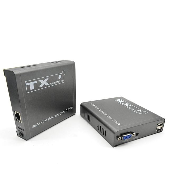 【M-V200U】KVM TCP/IP Cat5e/6 VGA エクステンダー