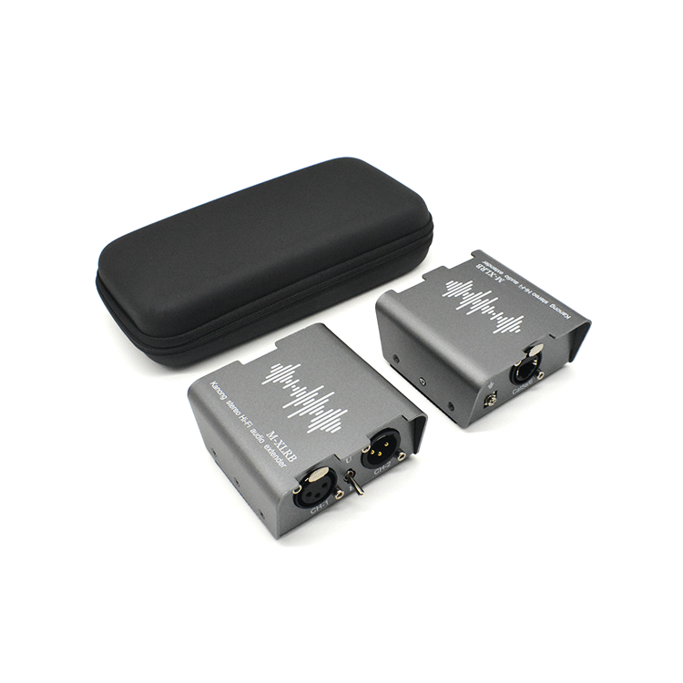 M-XLRB Extensor de audio est&eacute;reo Hi-Fi dual XLR Cat5e/6