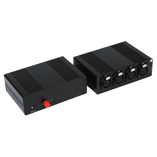 M-CF04 Цифровой четырехканальный оптоволоконный удлинитель XLR