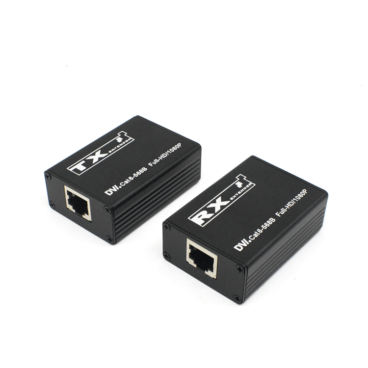 【M-D30】Несжатый звук, удлинитель DVI Cat5e/6 без питания