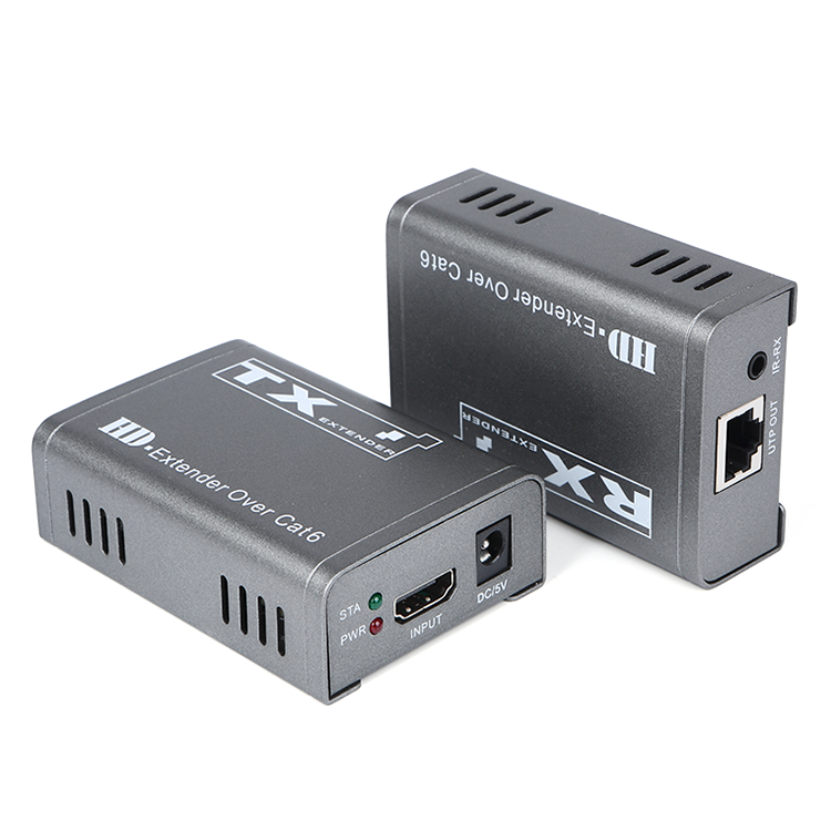 M-HD120 1080P IR エクステンダー (Cat5e/6 経由) 