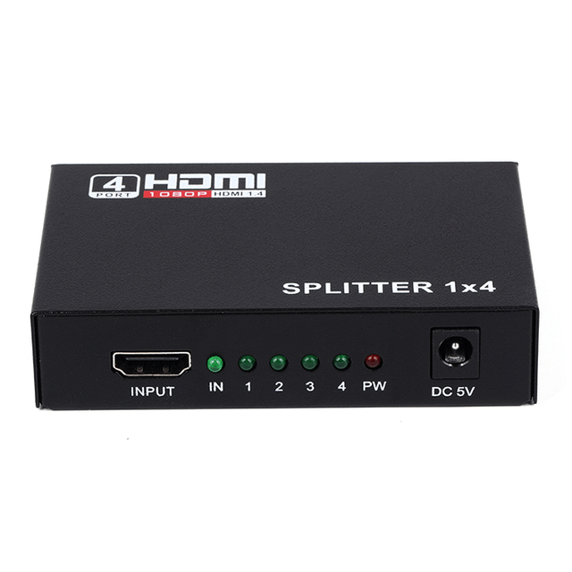 M-HD104L Многоканальный разветвитель HD 1x4 Full 3D
