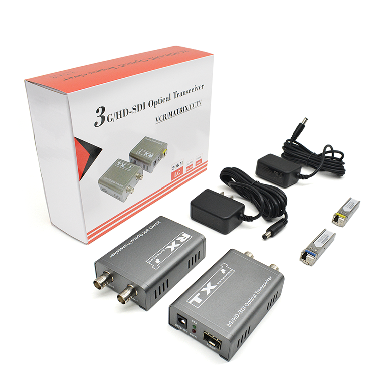 Extension fibre M-SD100 1080P 20KM 3G/HD-SDI