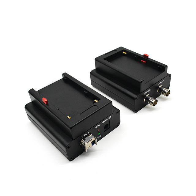 M-SD100PRO 3G/HD-SDI オプションのバッテリーファイバーエクステンダー