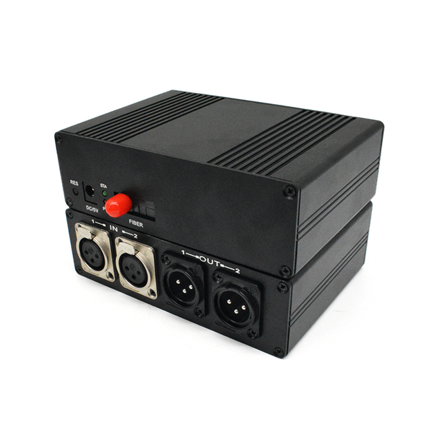 M-CF202 Двунаправленный цифровой двусторонний удлинитель аудиоволокна XLR