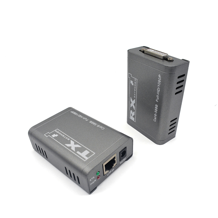 M-DH60 1080P POC HDCP1.2 Cat6 DVI エクステンダー