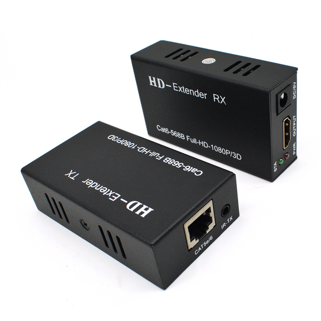 【M-HD60A】Extensor HD 1080P POC IR Cat5e/6