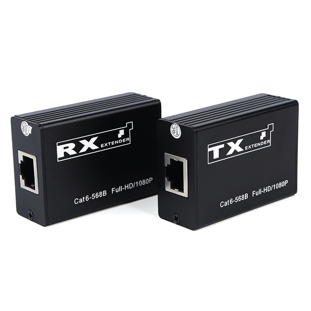 M-HD30 30m 1080P HD エクステンダー Cat6 ケーブル プラグプレイ 電源なし セキュリティ システム用