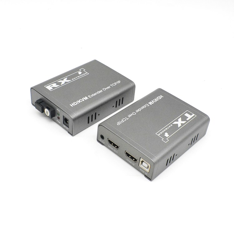 M-HF100U-A KVM TCP/IP IR Extensor de fibra HD de audio independiente
