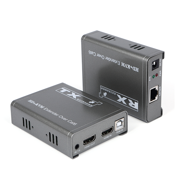 M-HD60U 1080P EDID KVM IR Cat5e/6 HD エクステンダー