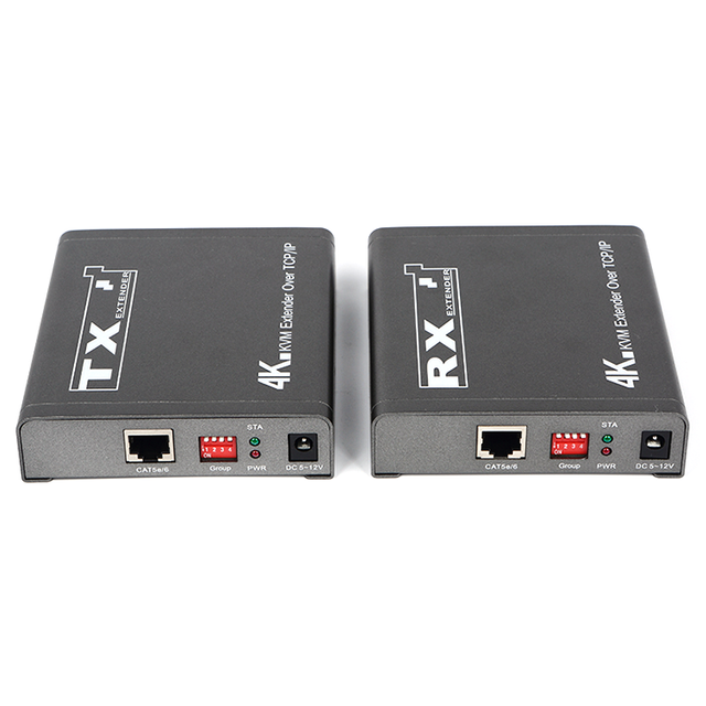 【M-HK200U】4K TCP/IP KVM マルチイン マルチアウト Cat5e/6 HD エクステンダー