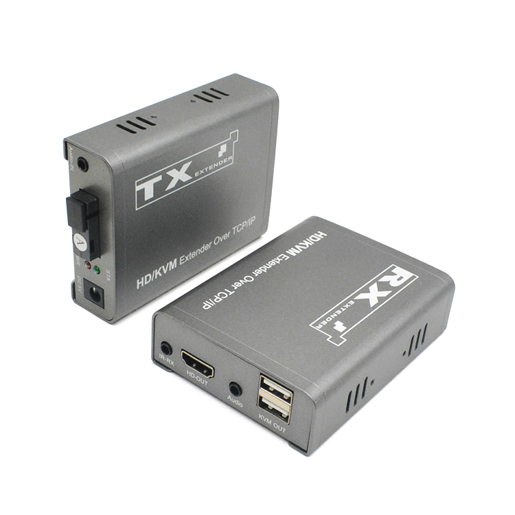 M-HF100U-A KVM TCP/IP IR Extensor de fibra HD de audio independiente