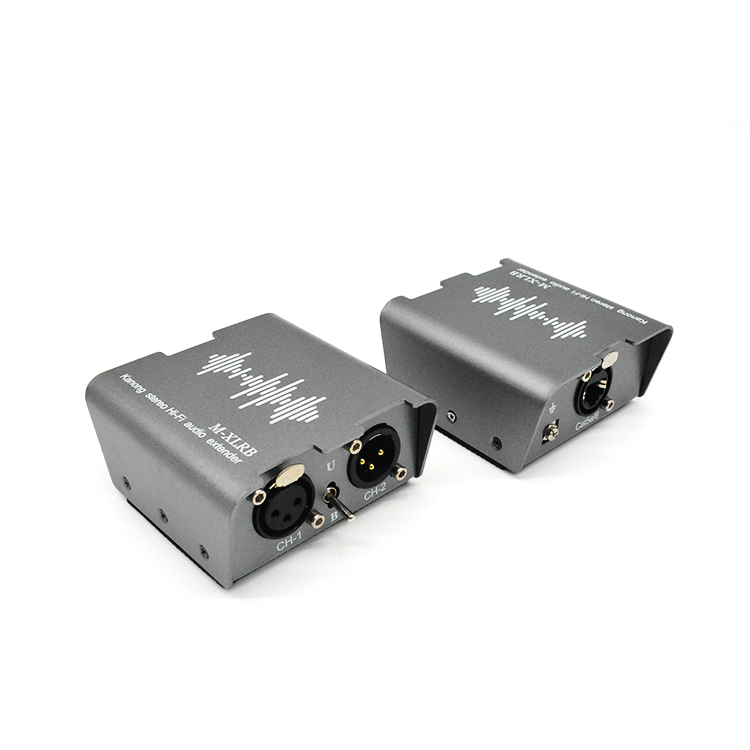 M-XLRB Extensor de audio est&eacute;reo Hi-Fi dual XLR Cat5e/6