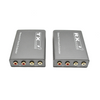 Extensor de audio RCA Cat5e/6 bidireccional M-A202