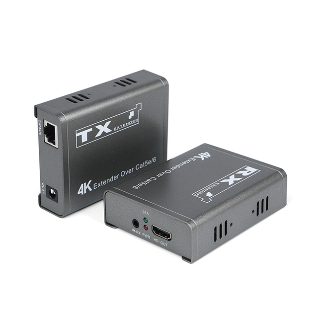 【M-HK100】موسع حلقة إخراج 4K IR Cat5e/6 HD