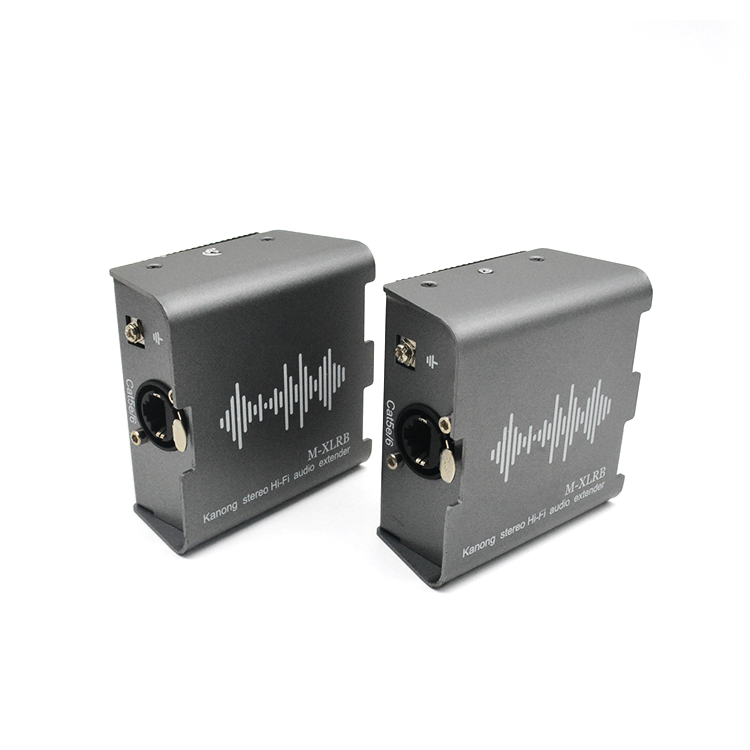 M-XLRB Extensor de audio est&eacute;reo Hi-Fi dual XLR Cat5e/6