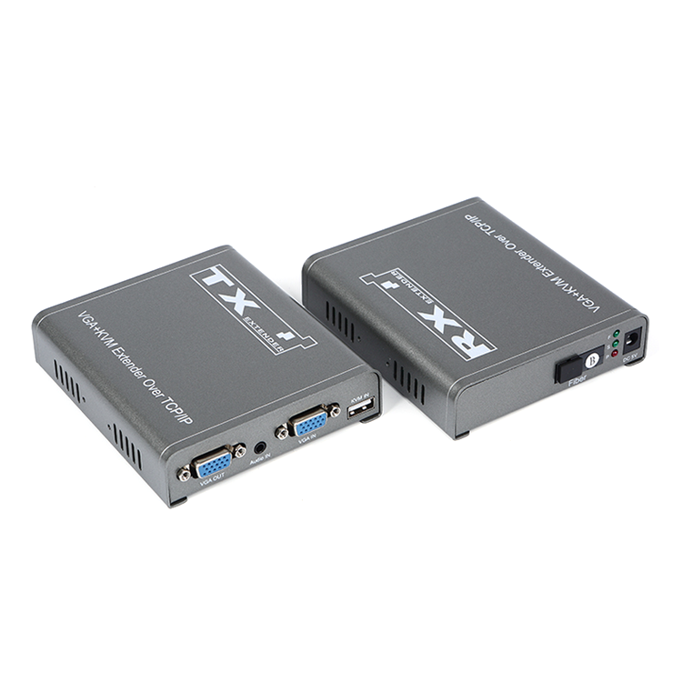 Extensor de fibra VGA KVM M-VF100U 1080P 20KM SC/FC