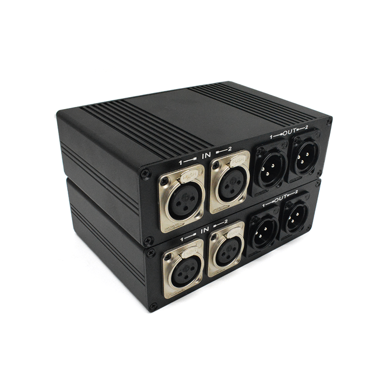 M-CF202 双方向デジタル双方向 XLR オーディオ ファイバー エクステンダー
