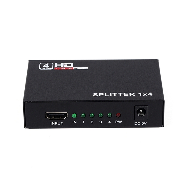 R&eacute;partiteur HD 1x4 multi-sorties Full 3D M-HD104L