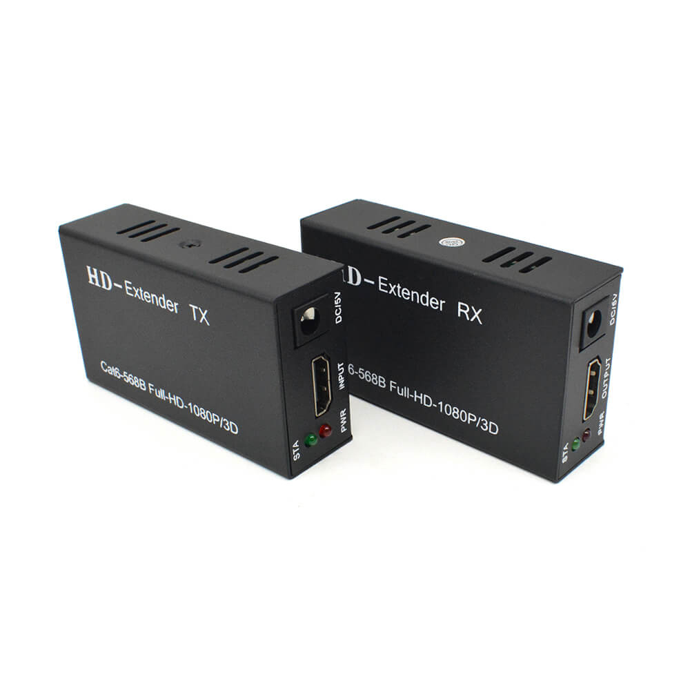 M-HD60A 1080P POC ИК-удлинитель Cat5e/6 HD