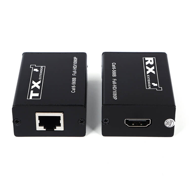M-HD30 1080P 30M Cat6 電源なし HD エクステンダー