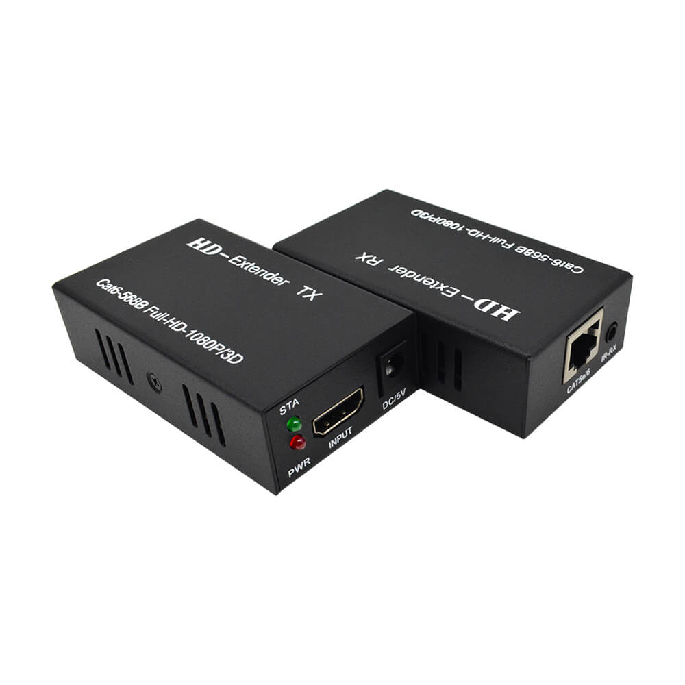 M-HD60A 1080P POC ИК-удлинитель Cat5e/6 HD