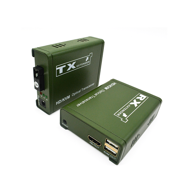 【M-HF300U】موسع ألياف عالي الدقة بطول 20 كجم KVM
