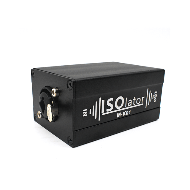 M-K01 ワンウェイ Cat5e/6 XLR オーディオ アイソレーター