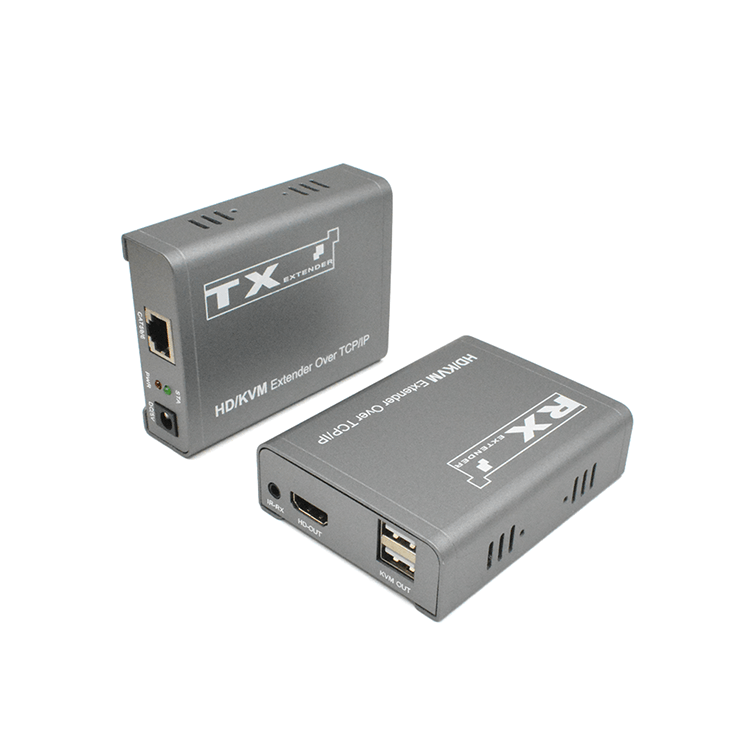 M-HD200U 1080P TCP/IP KVM IR Cat5e/6 موسع HD