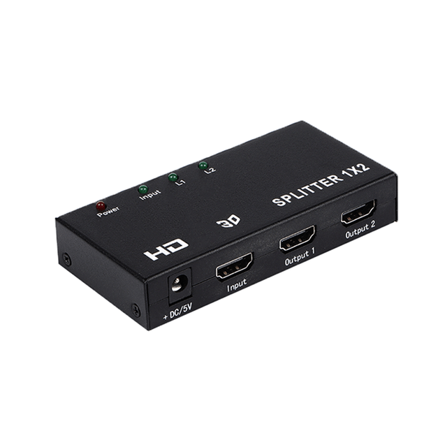 R&eacute;partiteur HD 1x2 multi-sorties Full 3D M-HDSP102