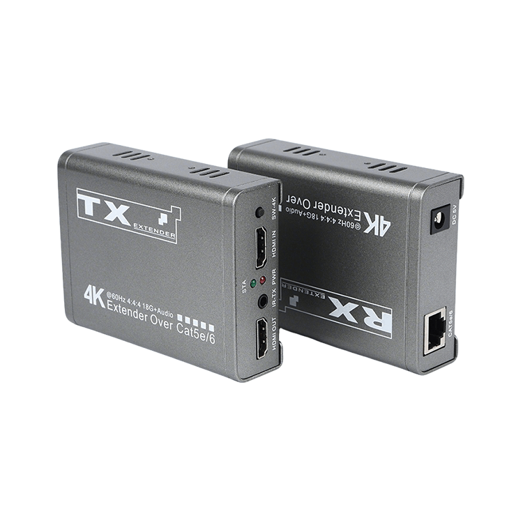 【M-HK60】4K IRループ出力独立オーディオCat5e/6 HDエクステンダー