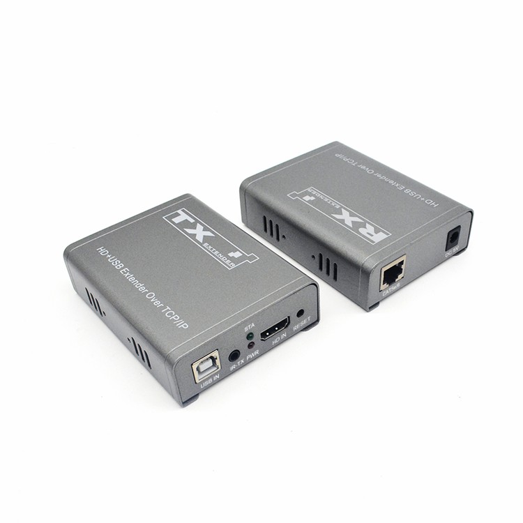 M-HD250U 1080P TCP/IP KVM IR Cat5e/6 موسع HD
