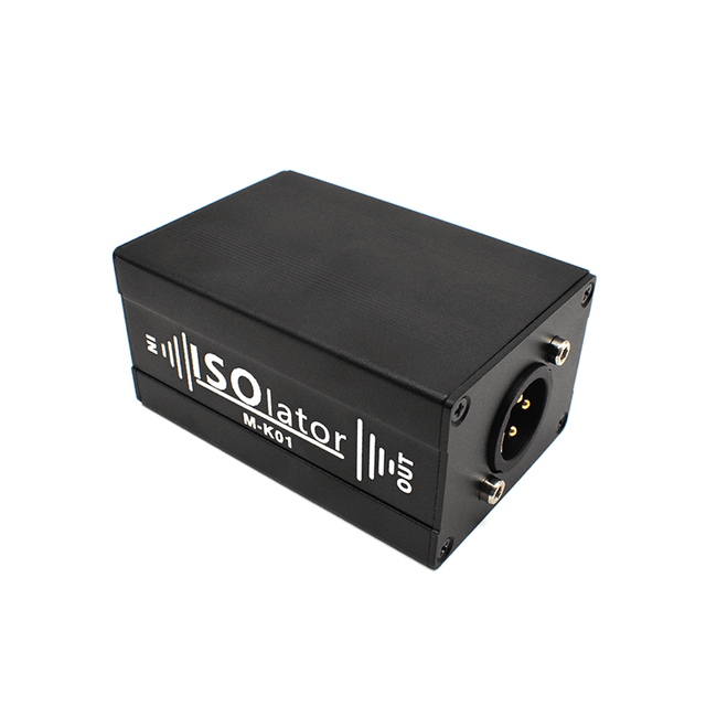 M-K01 ワンウェイ Cat5e/6 XLR オーディオ アイソレーター