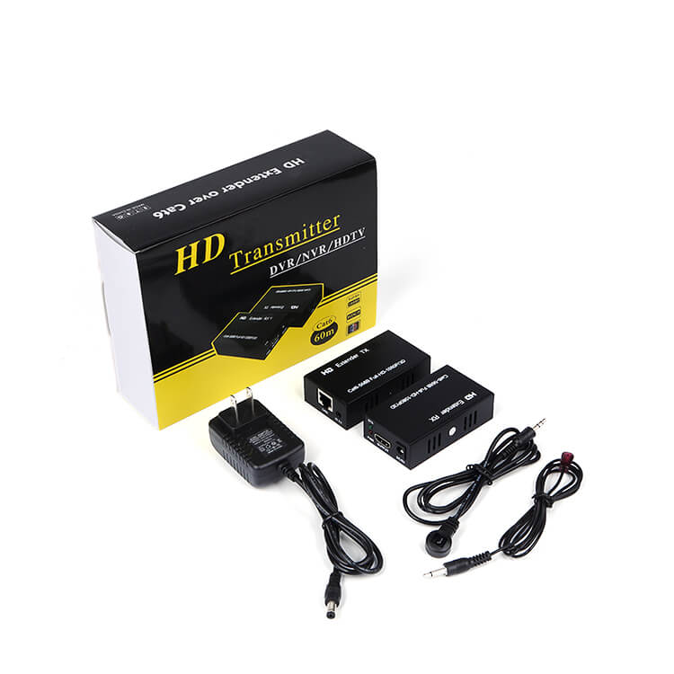 M-HD60A 1080P POC ИК-удлинитель Cat5e/6 HD