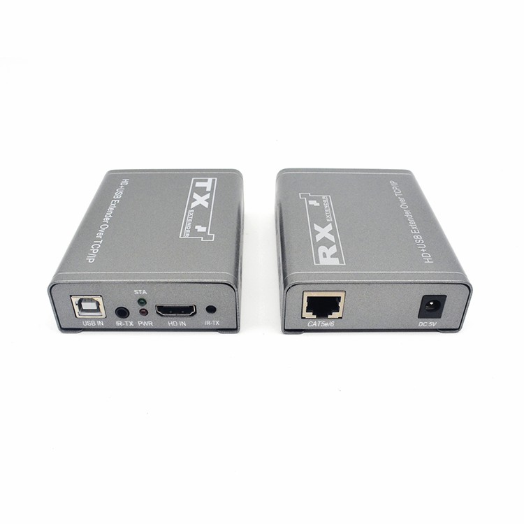 M-HD250U 1080P TCP/IP KVM IR Cat5e/6 موسع HD
