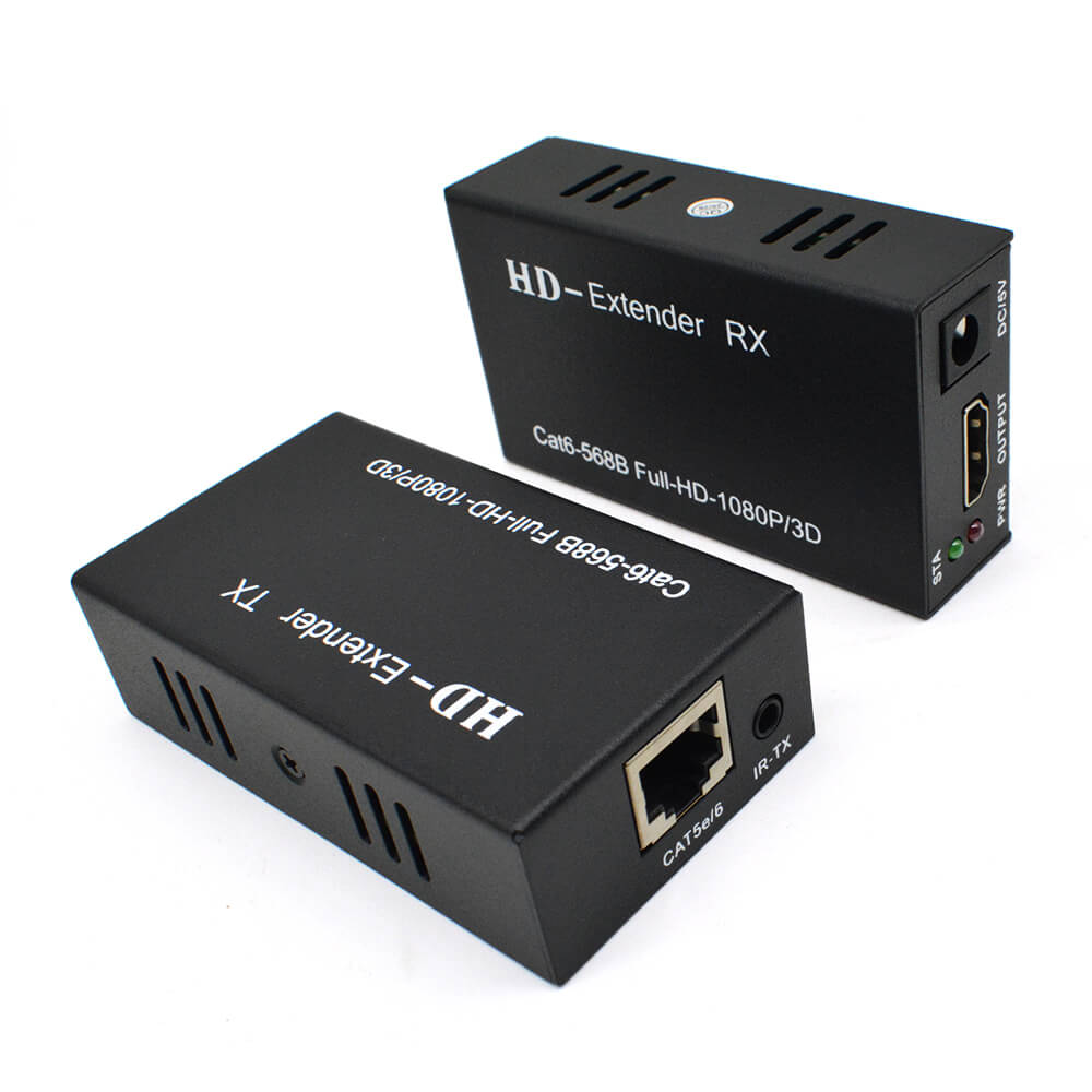 M-HD60A 1080P POC ИК-удлинитель Cat5e/6 HD