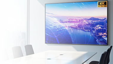 Экран 4K, используемый в офисе, наши удлинители 4K HD подходят для подобных сценариев