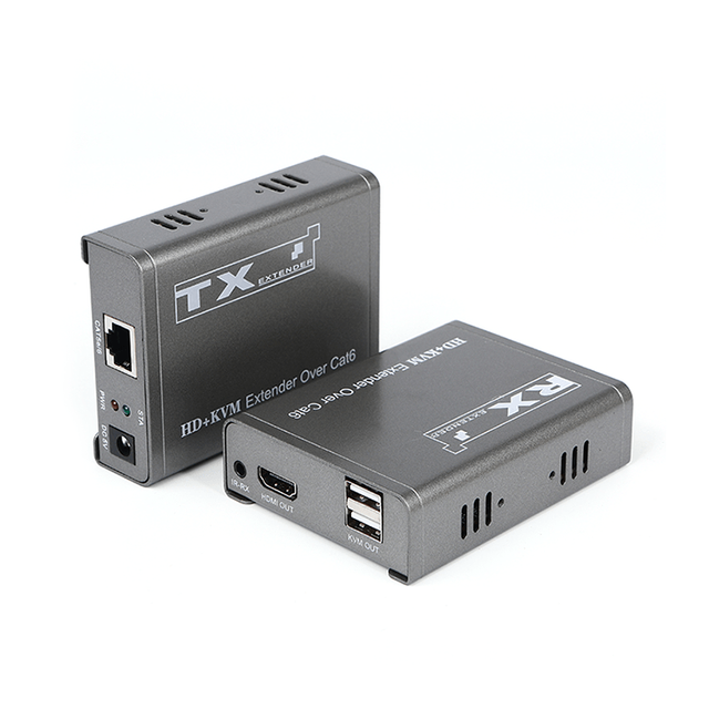 【M-HD60U】1080P EDID KVM ИК Cat5e/6 HD-удлинитель