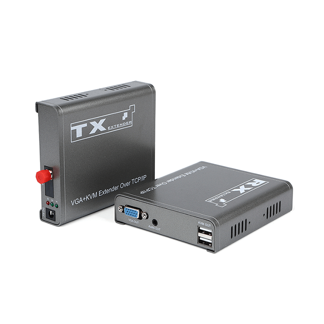 M-VF100U 1080P 20KM SC/FC KVM VGA ファイバー エクステンダー