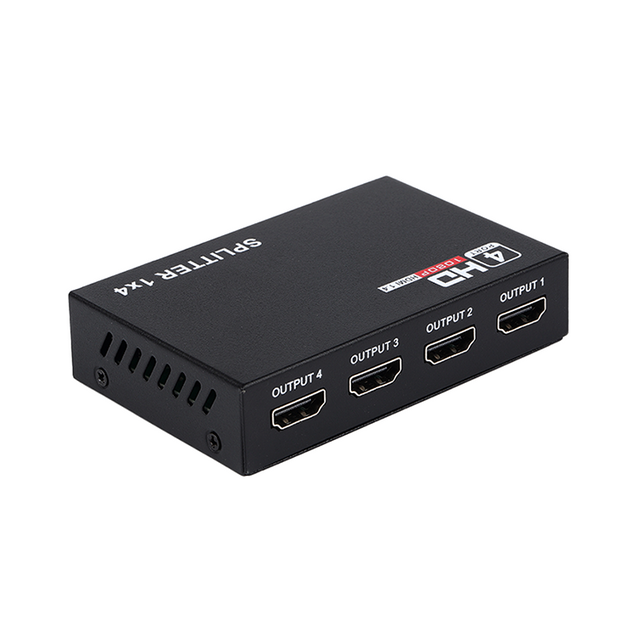 R&eacute;partiteur HD 1x4 multi-sorties Full 3D M-HD104L